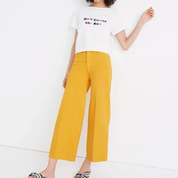 Emmett wide leg crop pant - Picture 1 of 12